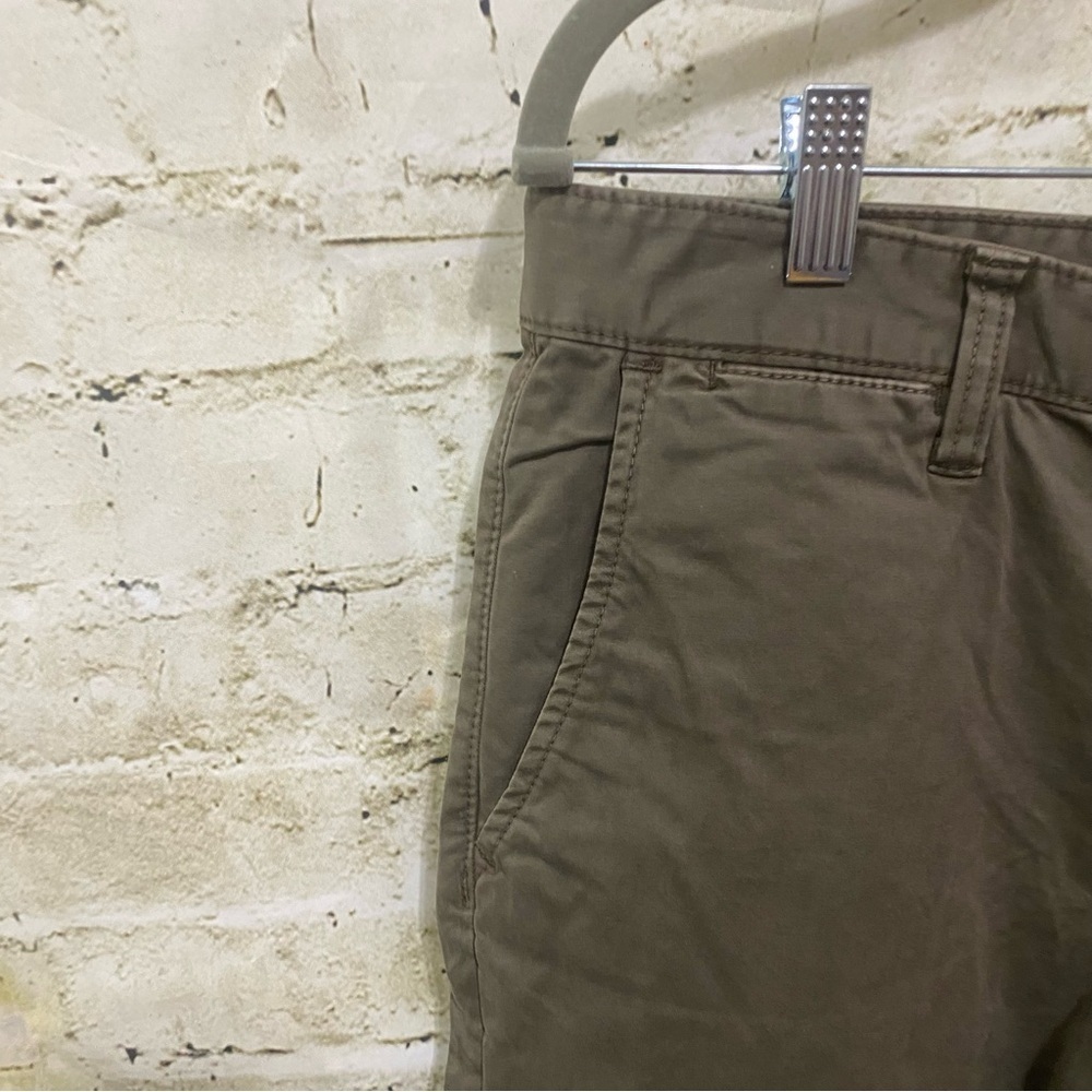 NEW American Eagle Green Slim Straight Khaki Chino Pants - Picture 2 of 6